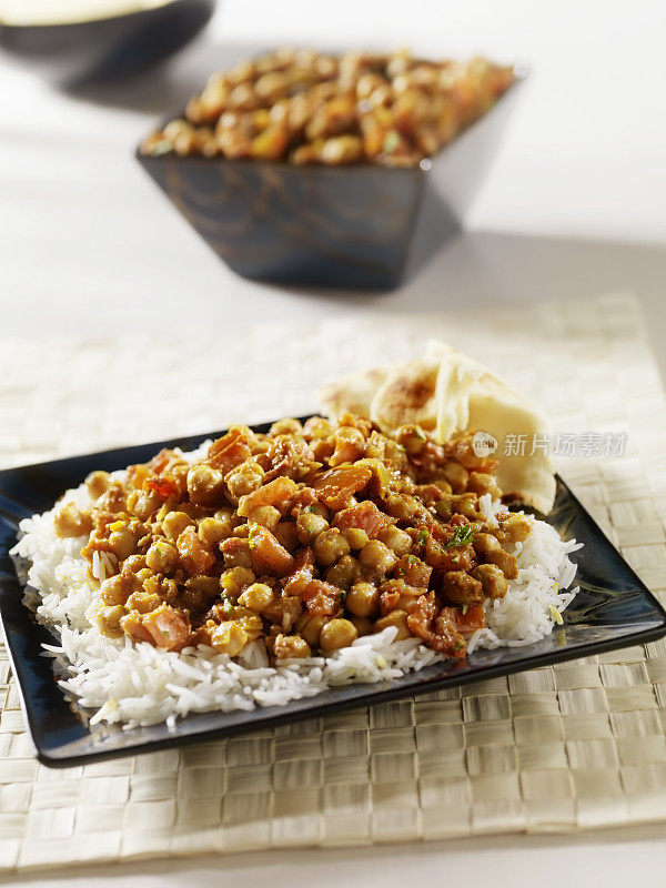 Chana Masala，印度素食菜肴